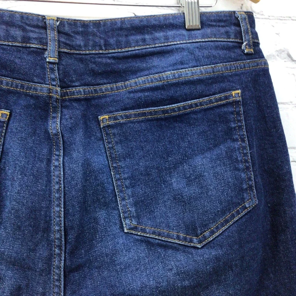Boden The Edinburgh Jean Womens‎ Sz 12 Dark Wash Slim